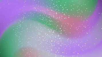 abstracts partiklar eterisk pastell lutning med flytande partiklar skapar en lugn och drömmande animerad bakgrund textur video
