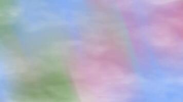 abstracts Fumo morbido pastello sfondo animazione con dolce colore transizioni e leggero effetti la creazione di un' sognante atmosfera. video