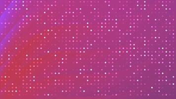 Abstracts Twirls Blink Dot Dynamic purple background animation with glowing dots, creating a futuristic and vibrant digital display video