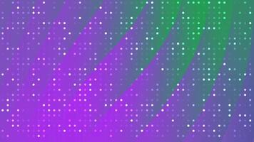 Abstracts Twirls Blink Dot Mesmerizing digital display with vibrant purple to green gradient and sparkling dots creating a modern background video