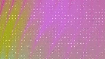resumos rodopios piscar ponto abstrato fundo animação com brilhando pontos e suave luz raios criando uma futurista, vibrante pano de fundo video