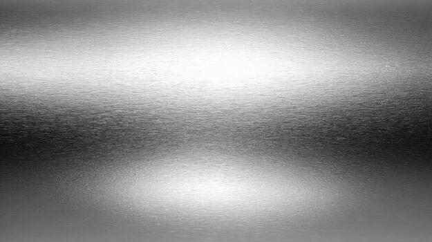 Silver Metallic Texture Background with Gradient Lighting for Product Mockups and Design Overlays photo
