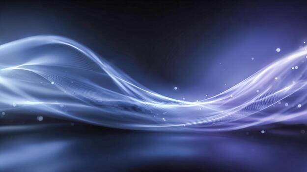 Abstract Light Streaks on Dark Backdrop Modern Design, Futuristic Technology and Graphic Resource photo