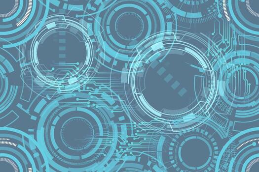 seamless pattern technologic background design vector