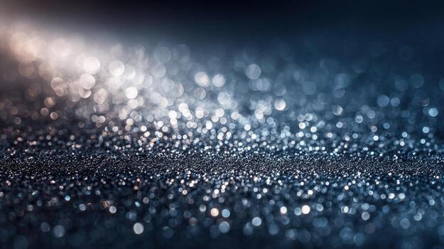 Elegant Glitter Texture with Bokeh Effects, Perfect for Festive Backgrounds and Celebratory Designs photo