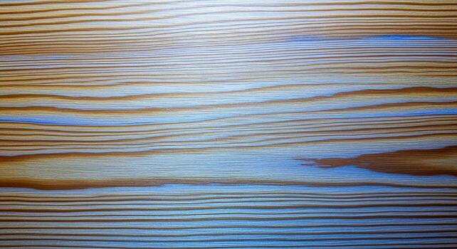 Detailed Close-Up of Natural Wood Grain Texture Showing Growth Rings and Surface Pattern for Backgrounds photo
