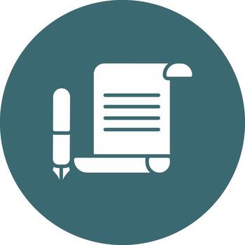 Parchment internet paper old scroll vector