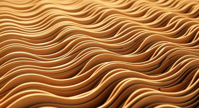 Abstract Wave Pattern Background with Smooth Curves, Ideal for Textures and Modern Design Concepts photo