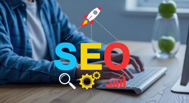 seo mejoramiento estrategia para negocio crecimiento digital márketing experto análisis sitio web actuación y analítica datos foto