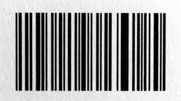 Barcode Image Illustration - Black and White Product Code for Retail, Inventory and Identification photo