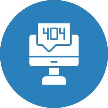 404 Error pickup web page broken vector