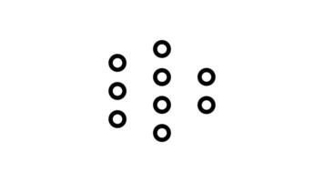 geanimeerd neurale netwerk digitaal systeem video