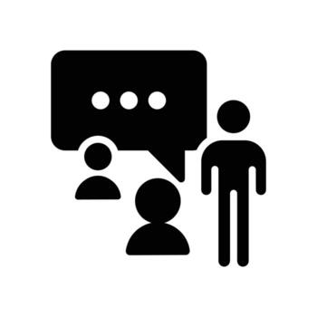 equipo instrucción sólido icono diseño bueno para web o móvil aplicación vector