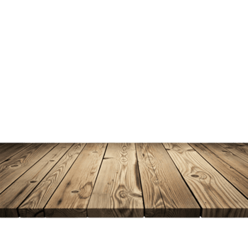 di legno tavolo isolato su trasparente sfondo, Perfetto per in mostra prodotti o aggiungendo un' rustico toccare per il tuo disegni, offerta un' pulito e versatile superficie png