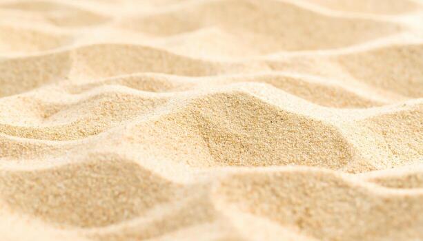 Soft and Smooth Sand Texture with Gentle Undulating Patterns Creating a Peaceful Beach Vibe Ideal for Nature and Relaxation Themes in Photography photo