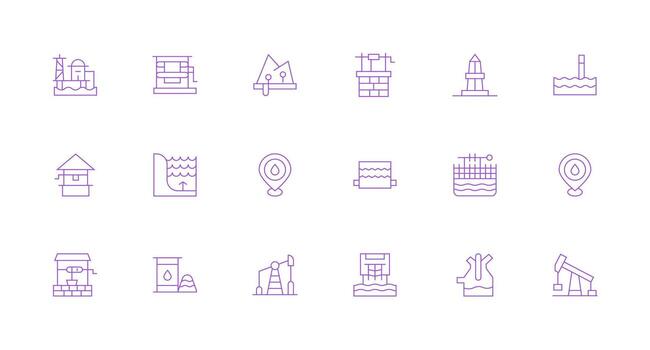 18 Minimal Line Vectors for Well Theme Scalable Icons for All Themes