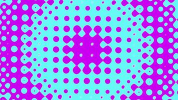 cyan mit lila Wellen Muster vj Schleife Hintergrund video