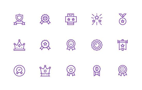 parte superior calidad icono colección con 15 regular línea diseños lleno icono biblioteca para ui diseñadores vector
