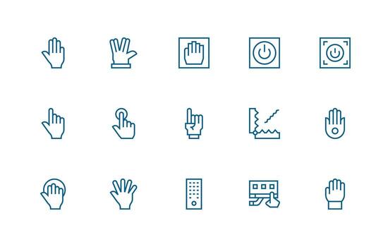 activar incluso 15 regular línea ilustraciones web y aplicación icono paquete colección vector