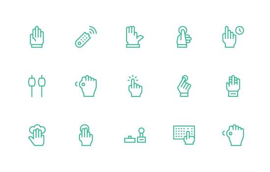 activar icono colección con 15 regular línea diseños flexible icono sistema para web interfaces vector