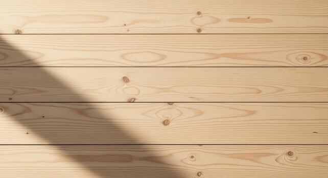 Natural wood grain texture with soft lighting and shadow photo