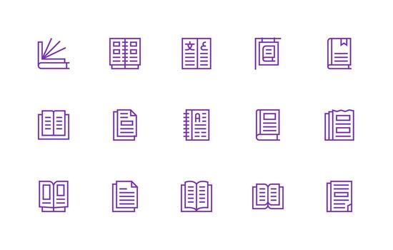 15 regular línea íconos para paginas gráficos moderno línea y glifo icono serie vector