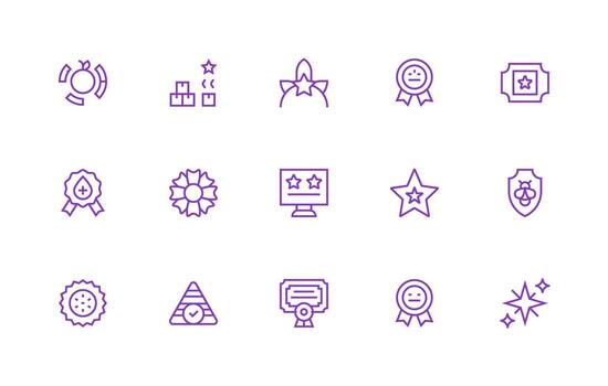 Quality Icon Collection with 15 Regular Line Designs Clean Icon Set Icon Pack for UI Projects vector