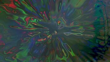 vibrerande abstrakt animering visa upp dynamisk visuell mönster och färger video