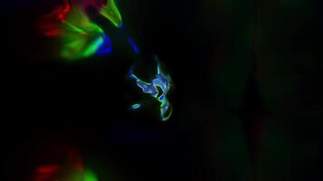 Abstract patterns shift and flow in vibrant colors and textures video