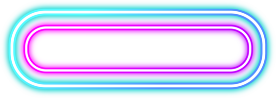 abstrato fronteira quadro, Armação luz linha brilho néon laser png