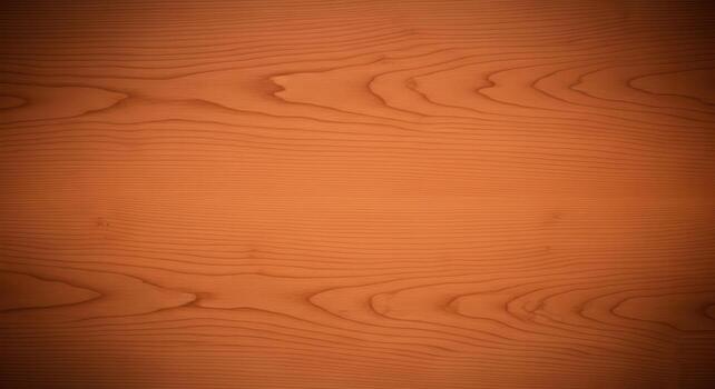 Warm Brown Wood Grain Texture - Natural Hardwood Surface with Subtle Grain Lines and a Vignette Effect photo