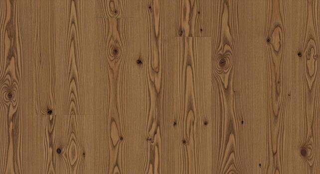 Seamless natural wood texture with warm brown tones, authentic grain patterns, and visible knots, creating a versatile background for flooring, wall panels, or interior design projects photo