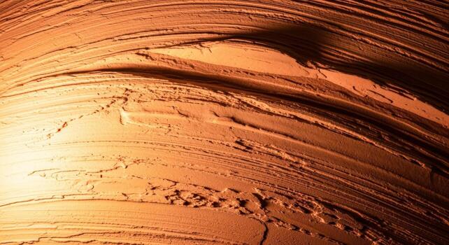 Abstract Earth Tone Background with Wavy Texture for Presentations and Design Projects photo