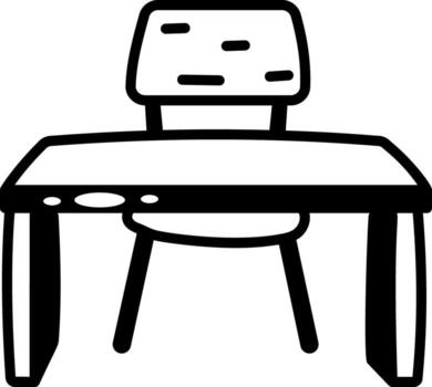 WebA drawing style icon representing table lamp vector