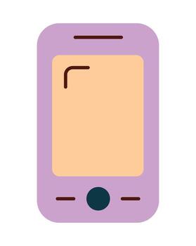 Modern Touchscreen Device Graphic for Apps and Web vector