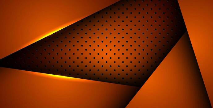 resumen naranja ligero antecedentes degradado formas naranja circulo malla modelo decoración. .,. vector