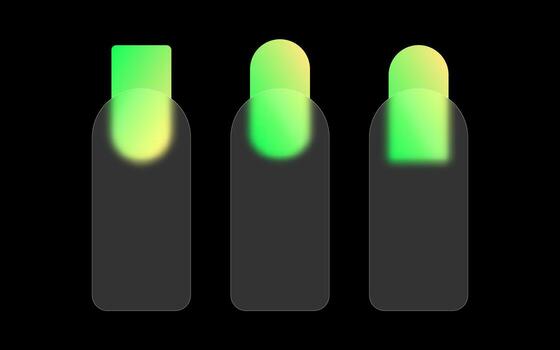 This template displays a business graph with a sleek glass morphing effect, ideal for visually compelling infographics related to data presentation and analysis. vector