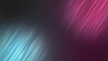 vibrerande abstrakt bakgrund med diagonal ljus ränder i lysande cyan och magenta, skapande en trogen hastighet effekt video