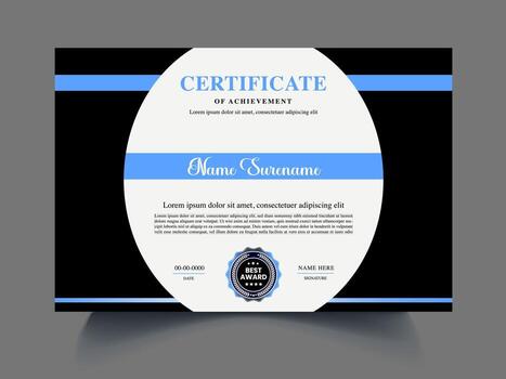 certificate geometric patterns for a modern touch vector