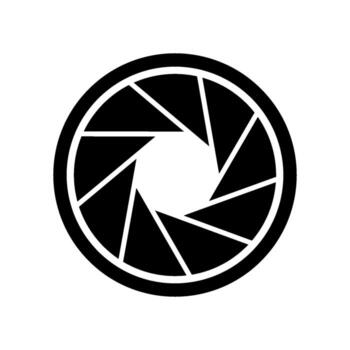 Aperture icon design templates simple and modern vector