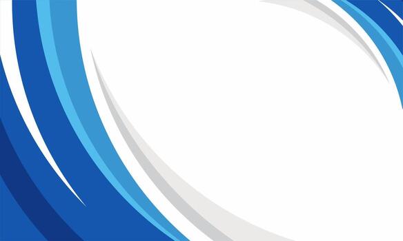 Abstract Blue and White Wave Pattern as a Clean and Modern Background vector