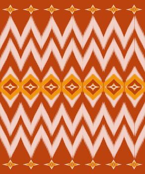 Colorful zigzag pattern design vector