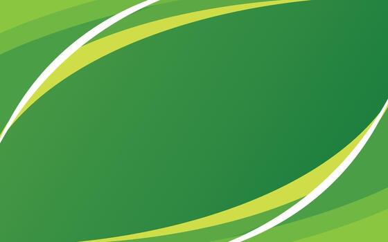 Simple Green Design Wave Frame Background vector