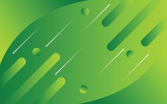 Green Simple Design Gradation Background vector
