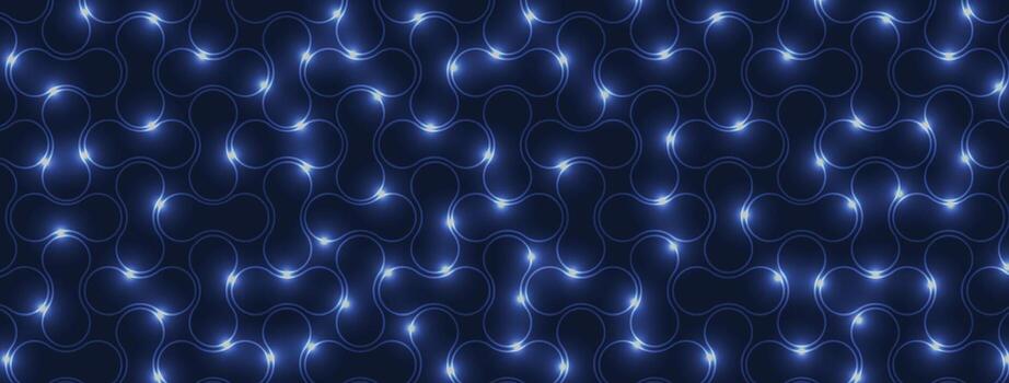 Abstract blue light pattern background vector