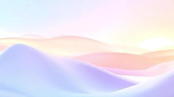 pastell abstrakt Färg vågor mjukt övergång lutning video