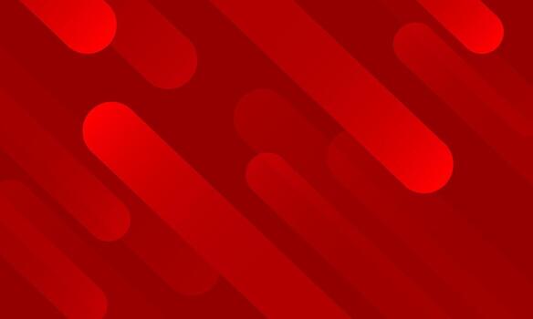 Abstract red diagonal lines background, modern composition of stylish shapes vector