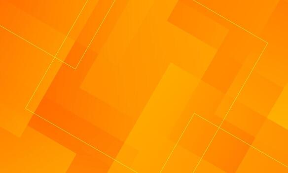 Abstract orange stacked shapes background, modern dynamic composition vector