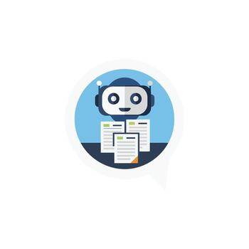 Chatbot Robot With Document vector