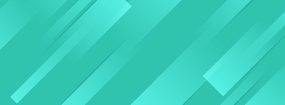 Abstract background bright turquoise with layered diagonal lines. vector